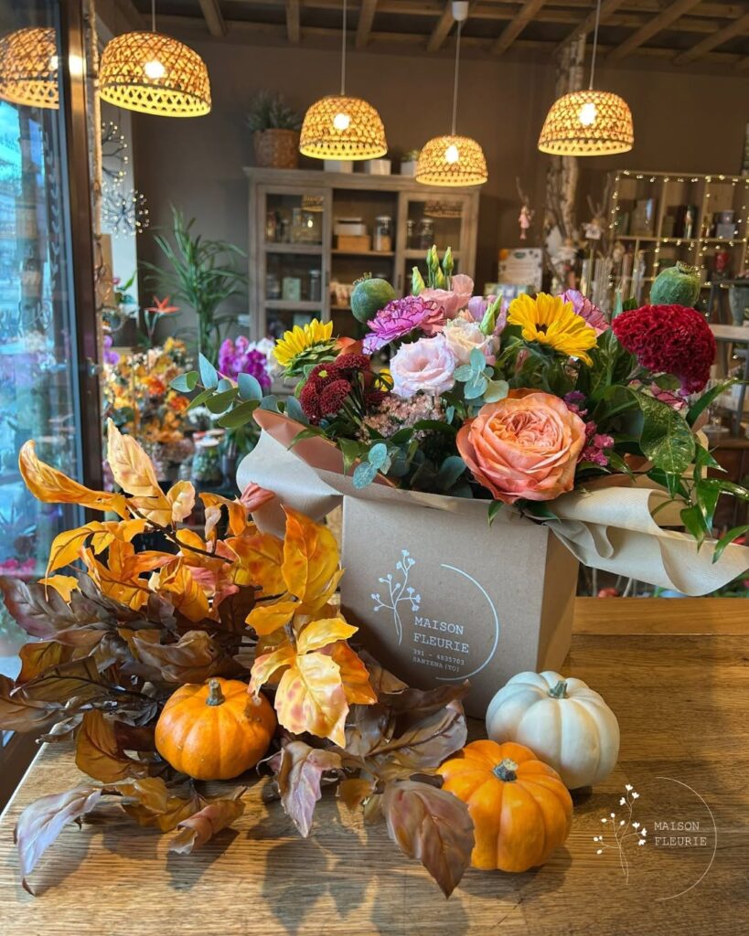 decorazioni autunnali maison fleurie